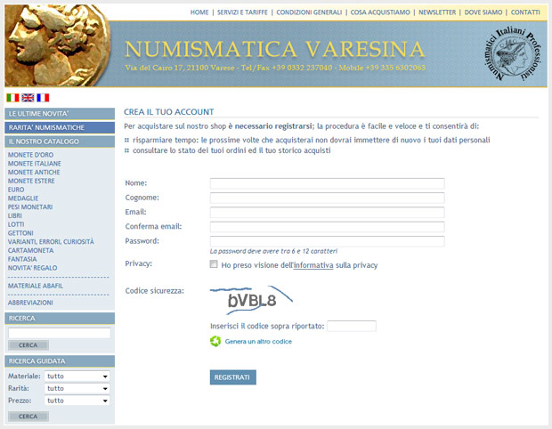 Numismatica Varesina